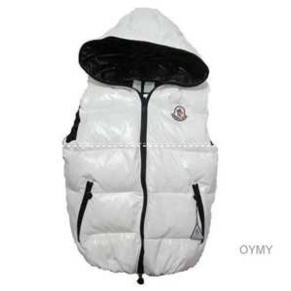 モンクレール ダウン MONCLER メンズダウンベスト ホワイト_男性用ダウンジャケット_モンクレール特集_スーパーコピーブランド激安通販 専門店  