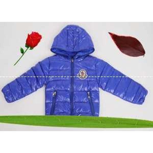 モンクレール MONCLER 2013-14秋冬新作 ダウンジャケット 子供用 ブルー_子供用ダウンジャケット_モンクレール特集_スーパーコピーブランド激安通販 専門店  