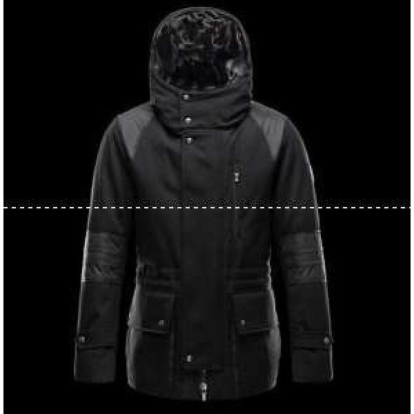 美品！MONCLER モンクレール ダウンジャケット BLA...