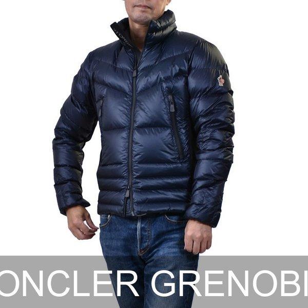 MONCLER GRENOBLE モンクレールグルノーブル ブルゾン ブルー CANMORE 4136955 希少アイテム 激安通販
