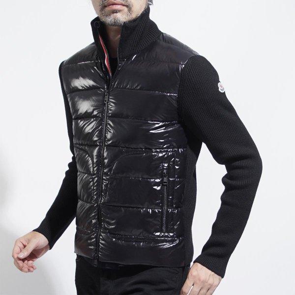 モンクレール MONCLER ニットコンビ ダウンジャケット ブラック メンズ アウター 防寒着 防寒 キルティング モード 9416600-9699z-999 :9416600-9699z:モダンブルーYahoo!店 - 通販ショッピング