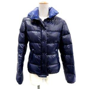 モンクレール MONCLER ダウンジャケット クレイリー CLAIRY 0 ネイビー /TK レディース【中古】【ベクトル 古着】 :081-301802160115:ブランド古着販売のベクトル - 通販ショッピング