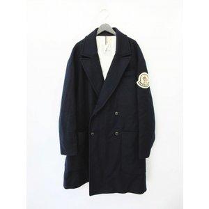 モンクレール MONCLER a エー BRENNO ブレノ ダウン コート ジャケット ロング丈 ダブル テーラード チェスター ネイビー ☆激安★ メンズ 通販