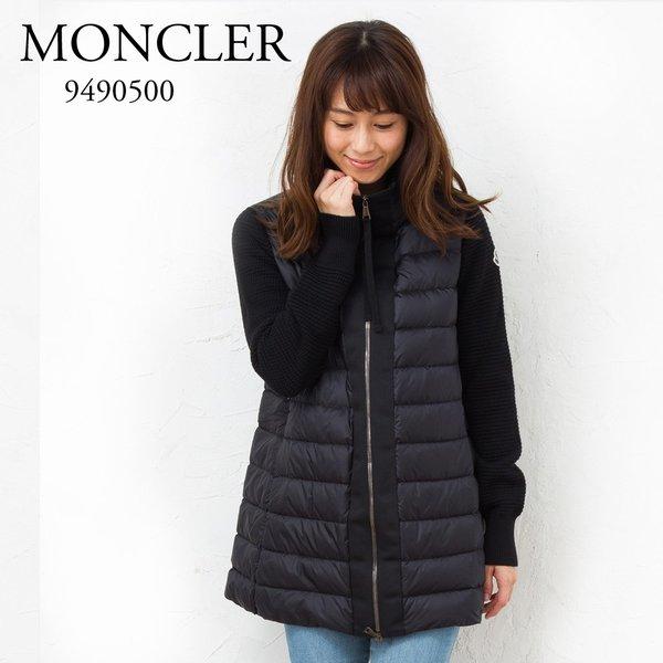 モンクレール レディース ダウンニット MONCLER 9490500 98124 ブラック :mc-94905:X-SELL(エクセル） - 通販ショッピング