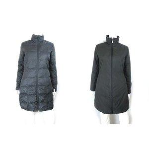 モンクレール MONCLER リバーシブル ダウンコート アウター キルティング 黒 ブラック レディース 通販 ショッピング