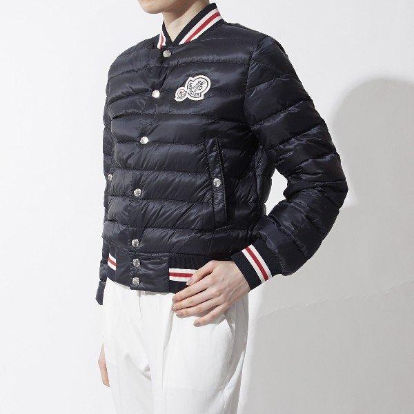 モンクレール MONCLER ダウンジャケット ブルー レデ...