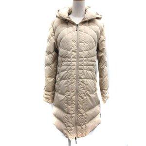 モンクレール MONCLER ダウンコート モンタナ MONTANA 茶タグ 00 ベージュ /TK レディース【中古】【ベクトル 古着】 :081-301807130017:ブランド古着販売のベクトル - 通販ショッピング