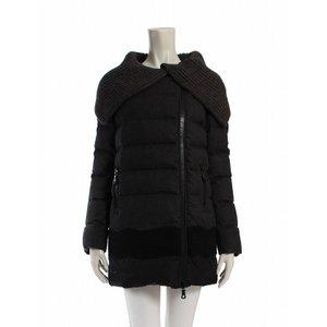 モンクレール MONCLER ダウンコート グレー 黒 XS...