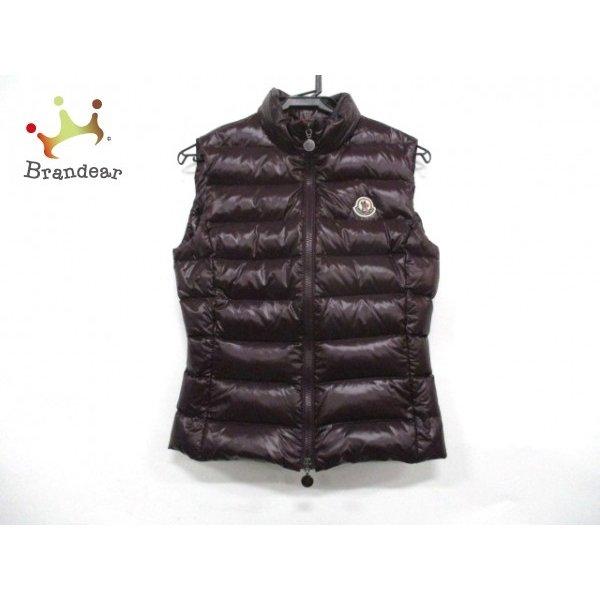 モンクレール MONCLER ダウンベスト レディース 美品 GHANY(ガーニー) 48301 ボルドー 春・秋物 新着 20180803 :27816894:ブランディア ヤフーショップ - 通販ショッピング