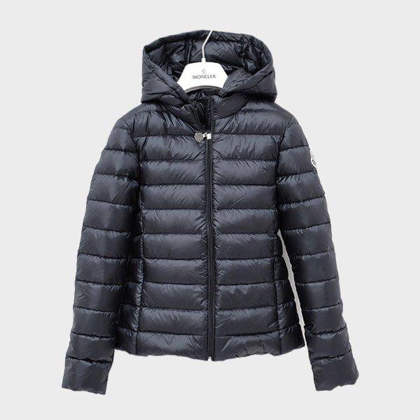 モンクレール MONCLER ジュニア 子供服 NEW IRAIDA フード付 ライトダウンジャケット ネイビー 暖かさに定評のある新作