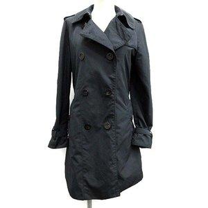 モンクレール MONCLER トレンチコート ロング LORRAINE 0 紺 /TU レディース【中古】【ベクトル 古着】 :081-301802090026:ブランド古着販売のベクトル - 通販ショッピング