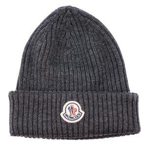 MONCLER モンクレール ニット帽 2018年秋冬新作 00299 00 02309 メンズ レディース 男性 女性 ニットキャップ ウールニットキャップ 帽子 912 GREY グレー :18aw00299912:インポートブランドサバティーニ - 通販ショッピング