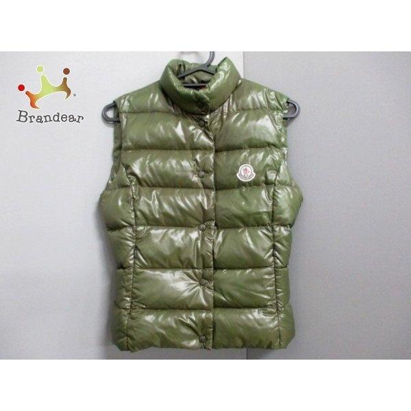 モンクレール MONCLER ダウンベスト サイズ00 XS レディース カーキ 冬物 スペシャル特価 20180527 :25445485:ブランディア ヤフーショップ - 通販ショッピング