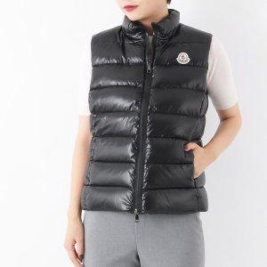 MONCLER モンクレール GHANY ガーニー 4830405 68950 ダウンベスト ナイロン ジレ カラー999/ブラック 74520レディース :290908306:インポートセレクト musee - 通販ショッピング