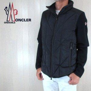 モンクレールグルノーブル MONCLER GRENOBLE メンズ ダウン ブルゾンジャケット ニット APRES-SKI / 9400900 98177 / 742 / ネイビー サイズ：L/XL :key-20180811-028-029:madoricci - 通販ショッピング