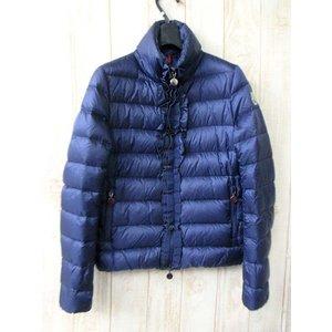 モンクレール MONCLER ダウン ジャケット OXALIS オクサリス フリル 紺 ネイビー 00 国内正規品 秋冬 レディース【中古】【ベクトル 古着】 :031-201611043417:ブランド古着販売のベクトル - 通販ショッピング