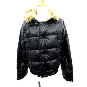 モンクレール MONCLER BULGARIE ブルガリ ダウンジャケット フード付き ファー 黒 1 /☆Q13 メンズ【中古】【ベクトル 古着】 :081-301804270034:ブランド古着販売のベクトル - 通販ショッピング