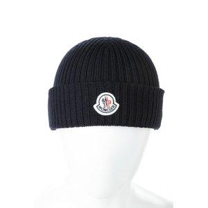 モンクレール MONCLER ニットキャップ ニット帽 BE...