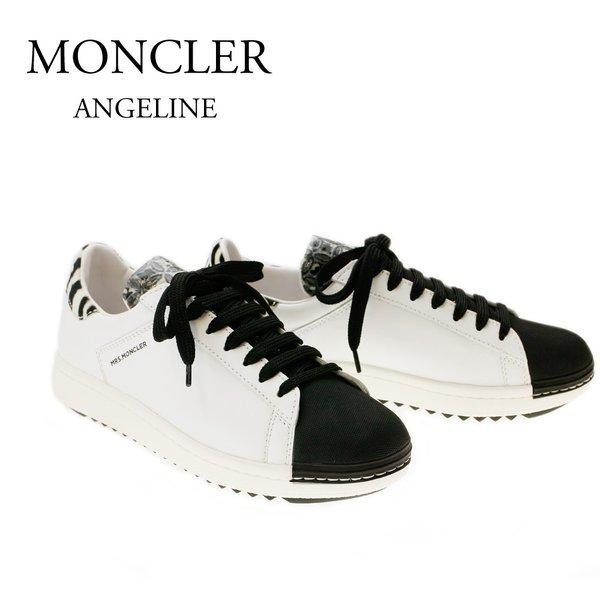 モンクレール スニーカー MONCLER ANGELINE 2021400 01924 998 WHITE/BLACK :41367735:X-SELL(エクセル） - 通販ショッピング