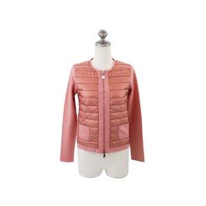 MONCLER モンクレール ダウンジャケット 2018年春夏新作 94722 00 91112 レディース 異素材 長袖 ブルゾン ノーカラー インナーダウン 502 PINK ピンク XS-M :18ss94722502:インポートブランドサバティーニ - 通販ショッピング