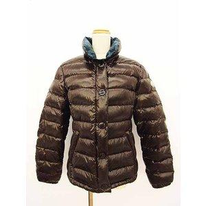 モンクレール MONCLER レリアン ダウンジャケット ナイロン ダブルジップ 茶 ブラウン レディース 通販 ショッピング