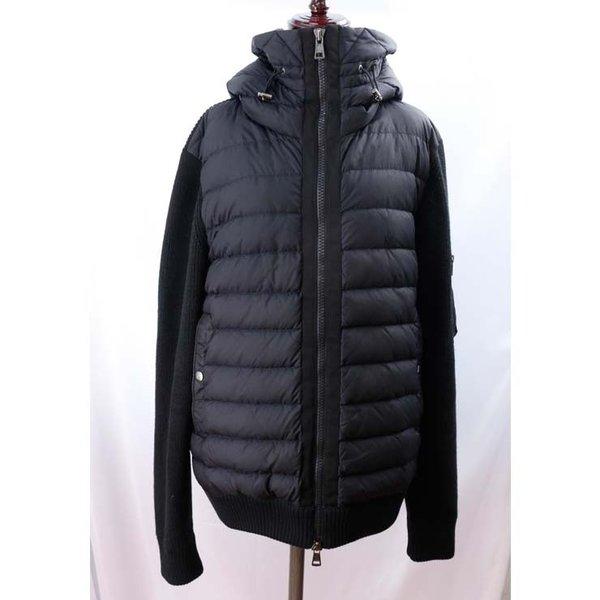 モンクレール ダウンジャケット レディース ニット ブラック サイズXL MONCLER :9004028884101251:メルキャスト - 通販ショッピング