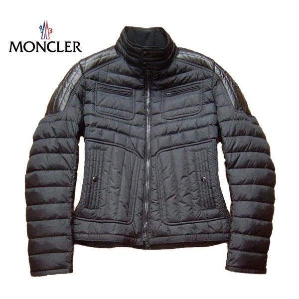 MONCLER モンクレール 2015-2016年秋冬新作 メンズ BAHR(バー) マットブラック(999) ライダース ダウン 高級 アウター :moncler-mens-0364:fashionplate Yahoo!ショップ - 通販ショッピング