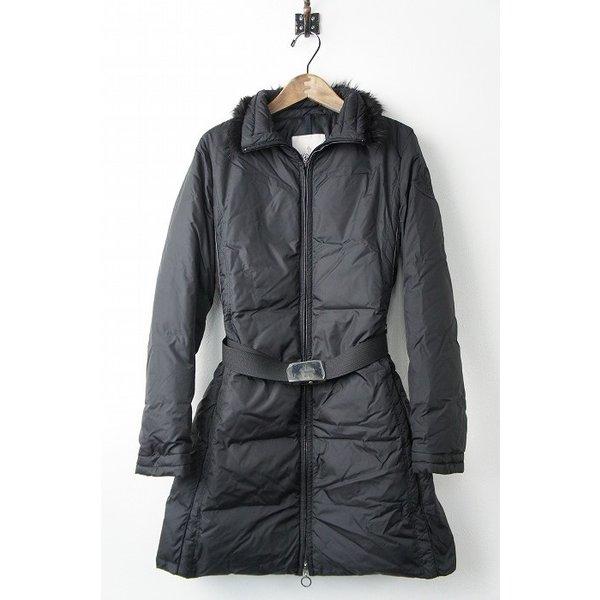 MONCLER モンクレール ヴェロニク ダウンコート 0 アウター ブラック 長袖 上着 ロング 販売 通販