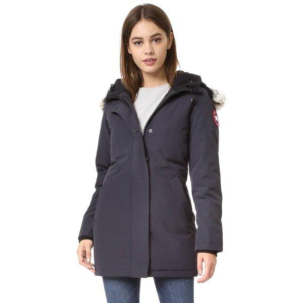 カナダグース Canada Goose レディース コート アウター Victoria Parka Navy :lb-canad30108-003:フェルマート エフ fermart ef - 通販ショッピング