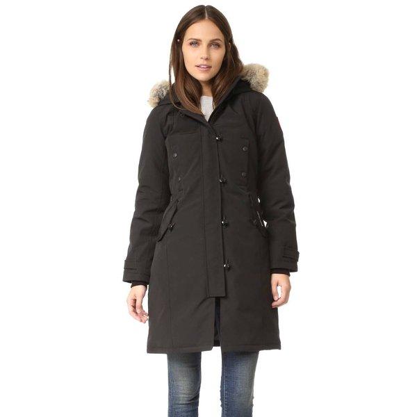 カナダグース Canada Goose レディース コート アウター Kensington Parka Black :lb-canad30105-00a:フェルマート エフ fermart ef - 通販ショッピング