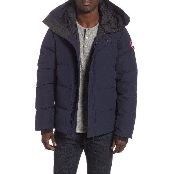 カナダグース パーカー・スウェットシャツ アウター メンズ Canada Goose 'MacMillan' Slim Fit Hooded Parka Admiral Blue :36-z167lr4r0k-69oq:asty-shop2 - 通販ショッピング