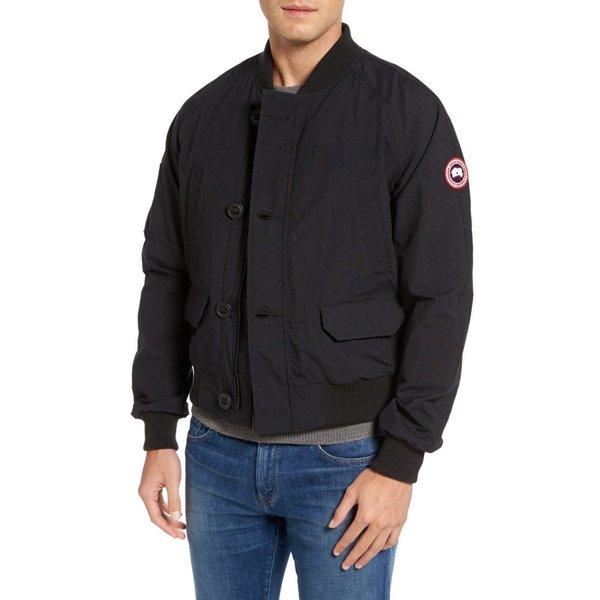 カナダグース CANADA GOOSE メンズ ブルゾン アウター Faber Bomber Jacket Black :dp3-5322778-163173:フェルマート エフ fermart ef - 通販ショッピング