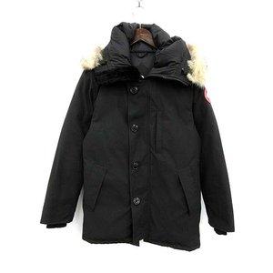 カナダグース CANADA GOOSE ダウンジャケット JASPER フード コヨーテファー M 黒 3438JM /KH メンズ【中古】【ベクトル 古着】 :081-301804050138:ブランド古着販売のベクトル - 通販ショッピング