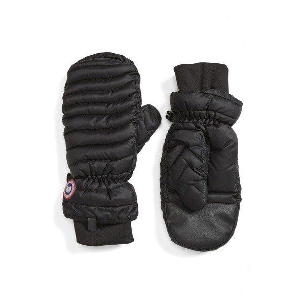 カナダグース 手袋 アクセサリー レディース Canada Goose Lightweight Quilted Mittens Black :36-fi6xu2pqpd-0236:asty-shop2 - 通販ショッピング