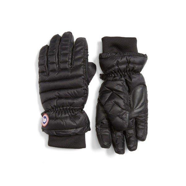カナダグース 手袋 アクセサリー レディース Canada Goose Lightweight Quilted Down Gloves Black :36-2bkl4bbpro-0236:asty-shop2 - 通販ショッピング