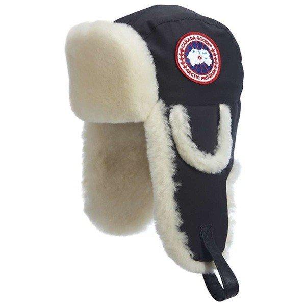 カナダグース 帽子 アクセサリー メンズ Canada Goose Shearling Co-Pilot Hat Black :31-1c1ybqfgtb-0236:asty-shop2 - 通販ショッピング