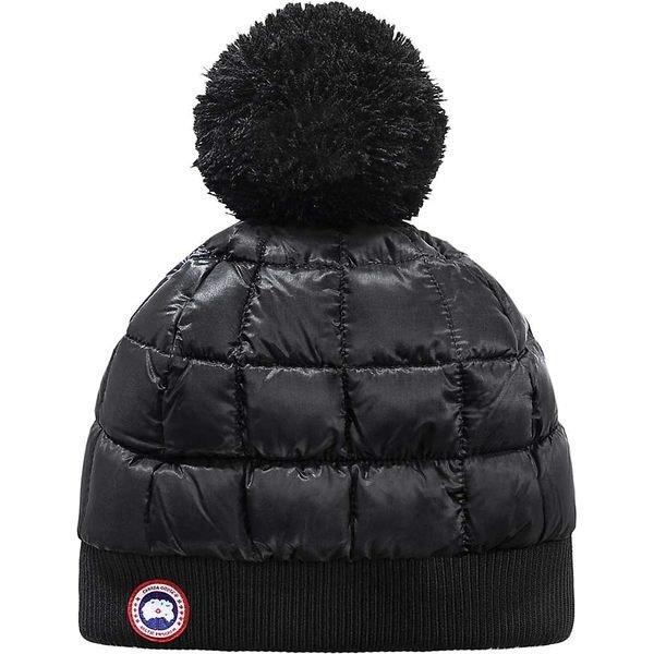 カナダグース 帽子 アクセサリー レディース Canada Goose Women's Down Pom Toque Black :31-1hfe3csltz-0236:asty-shop2 - 通販ショッピング