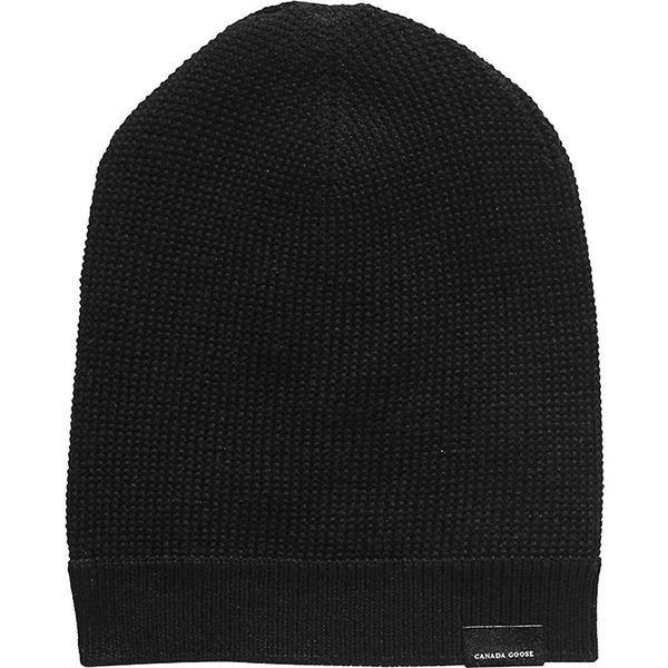 カナダグース 帽子 アクセサリー メンズ Canada Goose Men's Waffle Slouchy Beanie Black :31-r2gj28bh0d-0236:asty-shop2 - 通販ショッピング