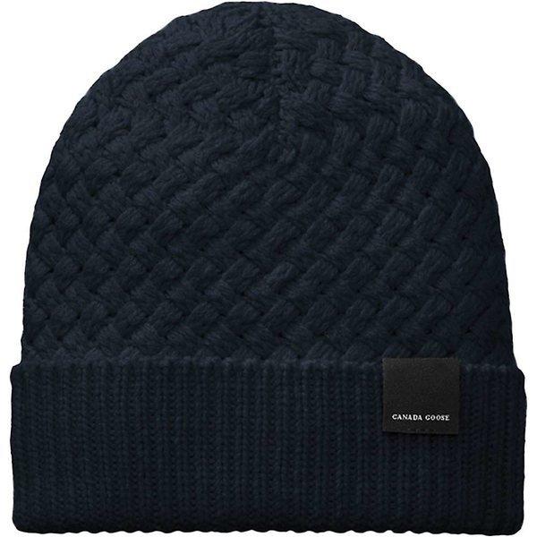 カナダグース 帽子 アクセサリー レディース Canada Goose Women's Basket Stitch Toque Beanie Navy :31-nv9o5tkpfd-0e9e:asty-shop2 - 通販ショッピング