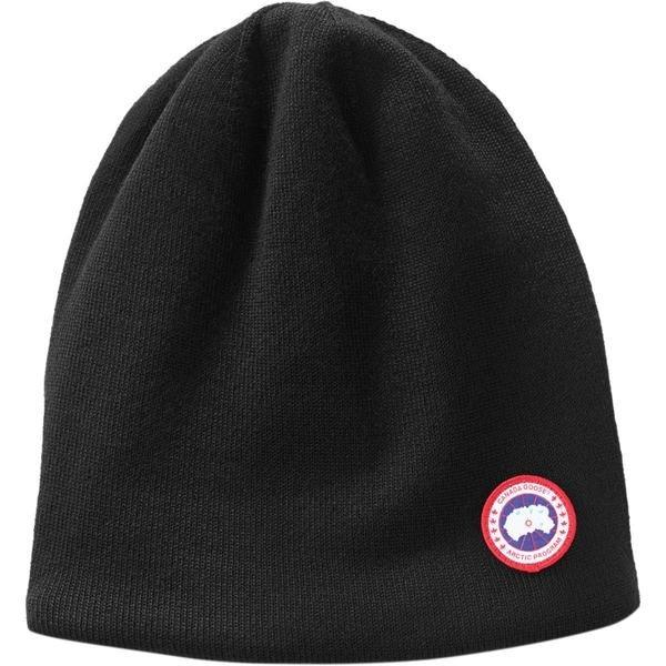 カナダグース 帽子 メンズ アクセサリー Standard Toque Black :03-10bg09afmw-0236:海外インポートファッション asty - 通販ショッピング