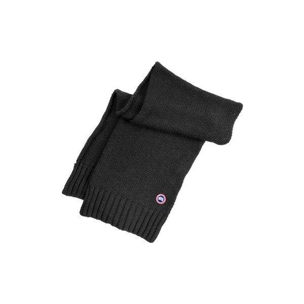 カナダグース マフラー・ストール・スカーフ アクセサリー レディース Canada Goose Knit Merino Wool Scarf Black :36-d5brgaakic-0236:asty-shop2 - 通販ショッピング