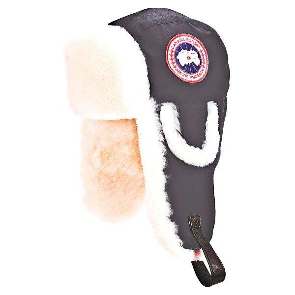 カナダグース 帽子 レディース Canada Goose 'Arctic' Tech Pilot Hat with Genuine Shearling Lining Black :36-293llbe008-0236:asty-shop2 - 通販ショッピング
