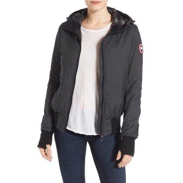 カナダグース ジャケット・ブルゾン アウター レディース Canada Goose Dore Goose Down Hooded Jacket Black :36-pisyths4en-0236:asty-shop2 - 通販ショッピング