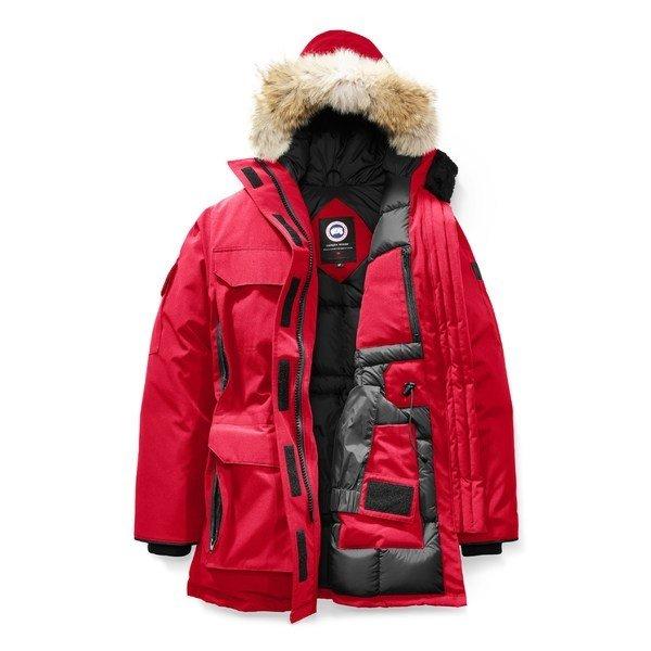 カナダグース パーカー・スウェットシャツ アウター レディース Canada Goose Expedition Hooded Down Parka with Genuine Coyote Fur Trim Red :36-11rvnyky52-11f7:asty-shop2 - 通販ショッピング