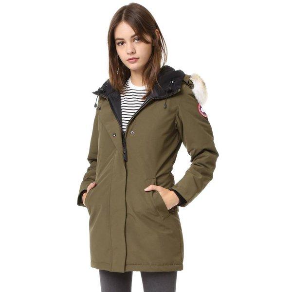 カナダグース Canada Goose レディース コート アウター Victoria Parka Military Green :lb-canad30108-246:フェルマート エフ fermart ef - 通販ショッピング