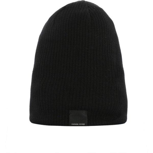カナダグース メンズ ニット 帽子 Black wool hat Black :hv-171696:フェルマート エフ fermart ef - 通販ショッピング