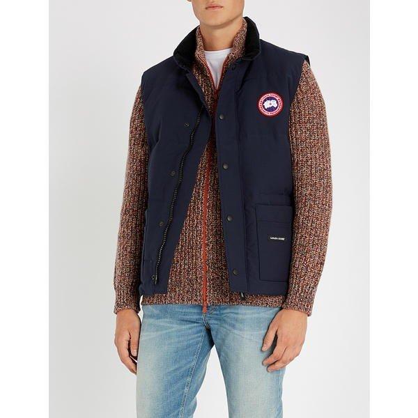 カナダグース ジャケット・ブルゾン メンズ アウター freestyle crew padded shell-down gilet ADMIRAL_BLUE :37-19ksud0qkp-dslv:asty-shop2 - 通販ショッピング