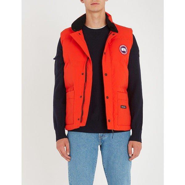 カナダグース ジャケット・ブルゾン メンズ アウター freestyle crew padded shell-down gilet MONARCH_ORANGE :37-1duzte2mx0-hcf1:asty-shop2 - 通販ショッピング