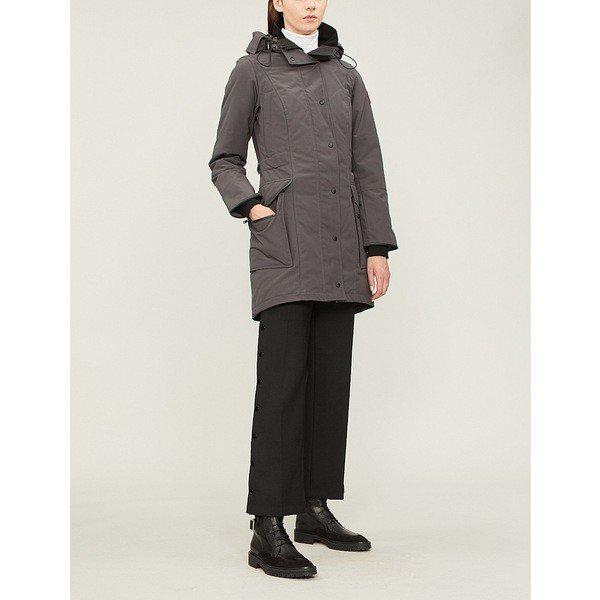 カナダグース コート レディース アウター kinley twill padded parka coat GRAPHITE :37-nfpd2w7e63-bgah:asty-shop2 - 通販ショッピング