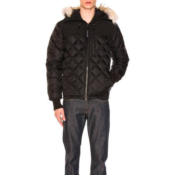 カナダグース メンズ コート アウター Pritchard Coat With Coyote Fur Trim Black :hs-cgoomo57-00e:フェルマート エフ fermart ef - 通販ショッピング